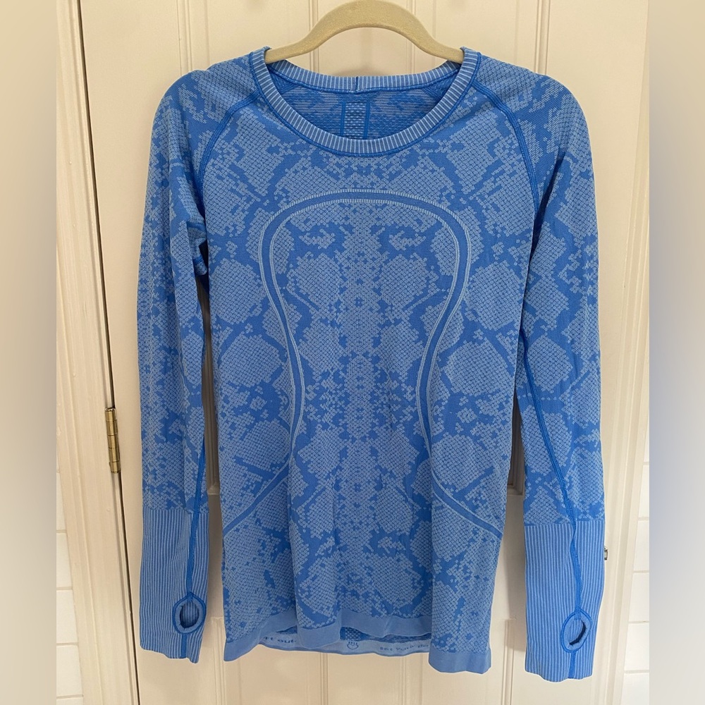 Lululemon swiftly tech long sleeve size 10